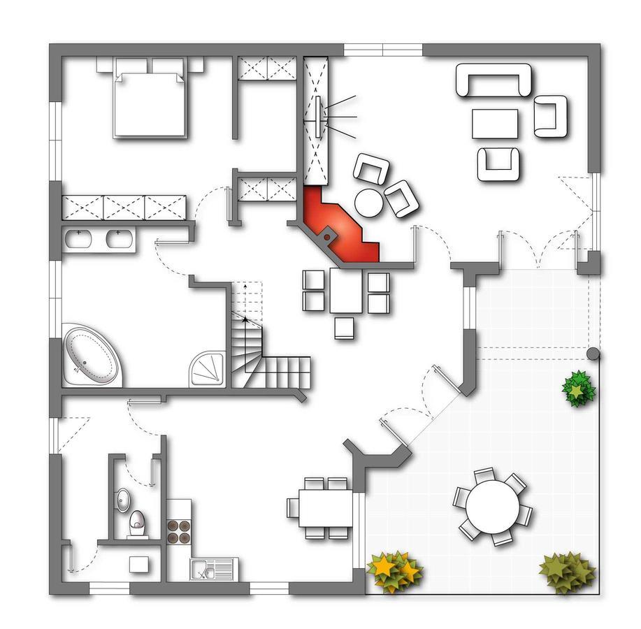 Ferienhaus Jule Pudagla Стая снимка
